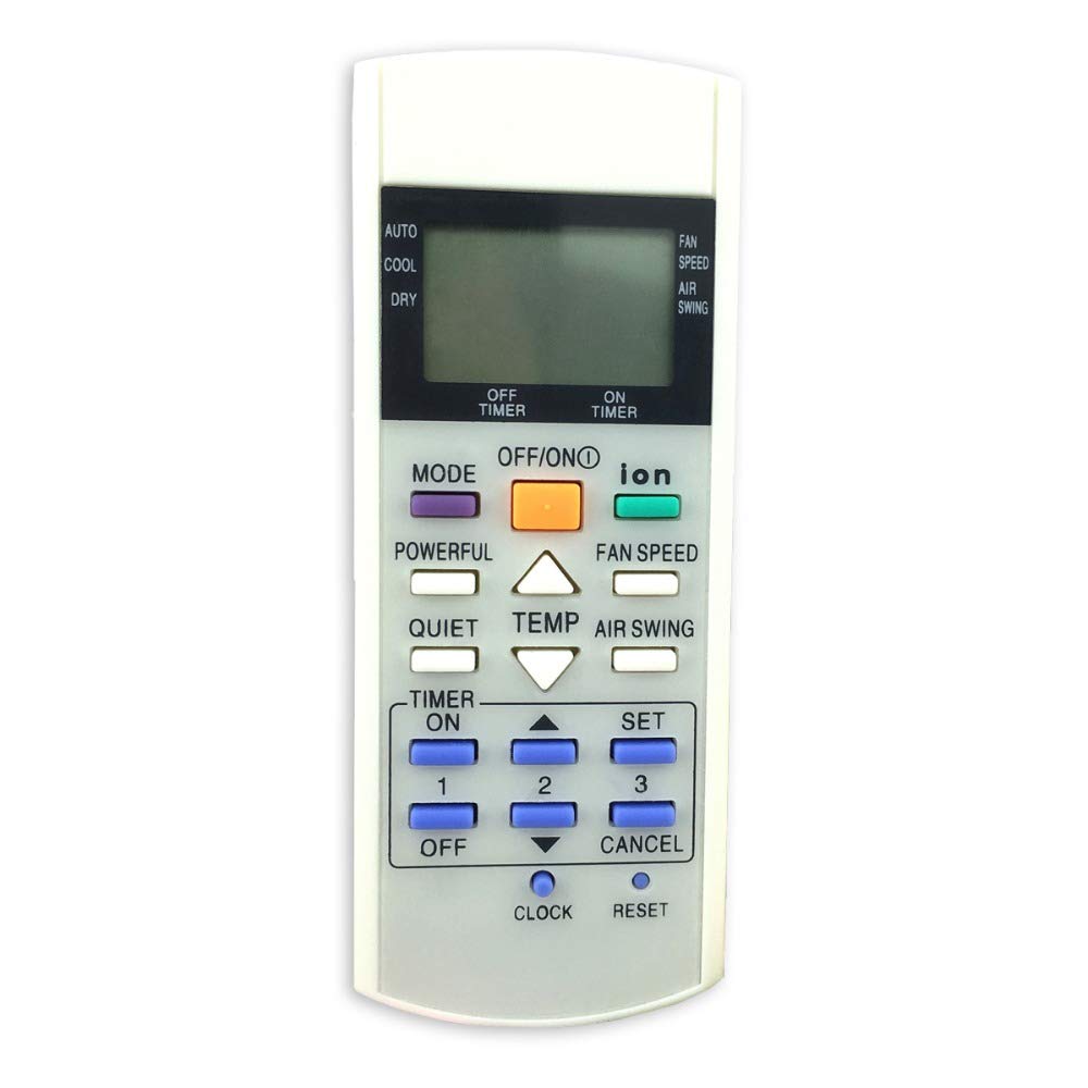 A75C2600 A75C3299 A75C2654 Panasonic Replacement Air Conditioner Remote Control