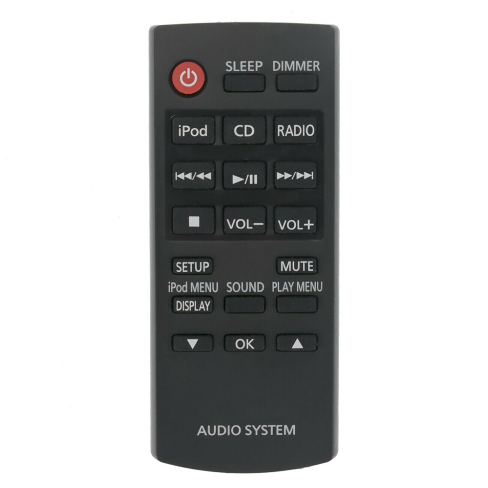 N2QAYC000077 Remote Replacement for Panasonic Compact Stereo System SC-HC28 SA-HC28