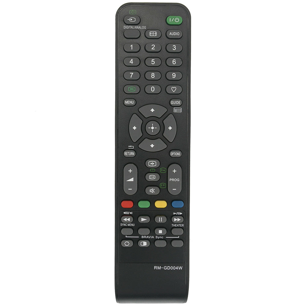 RM-GD004W Remote Replacement for Sony TV KDL-46W4500 KDL-52W4500 KDL-20S4000