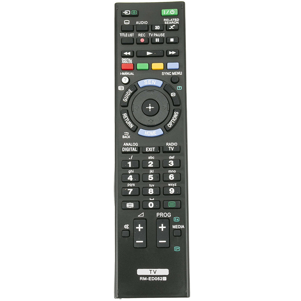 RM-ED052 Remote Replacement for Sony TV KDL-42W809A KDL-55W808A