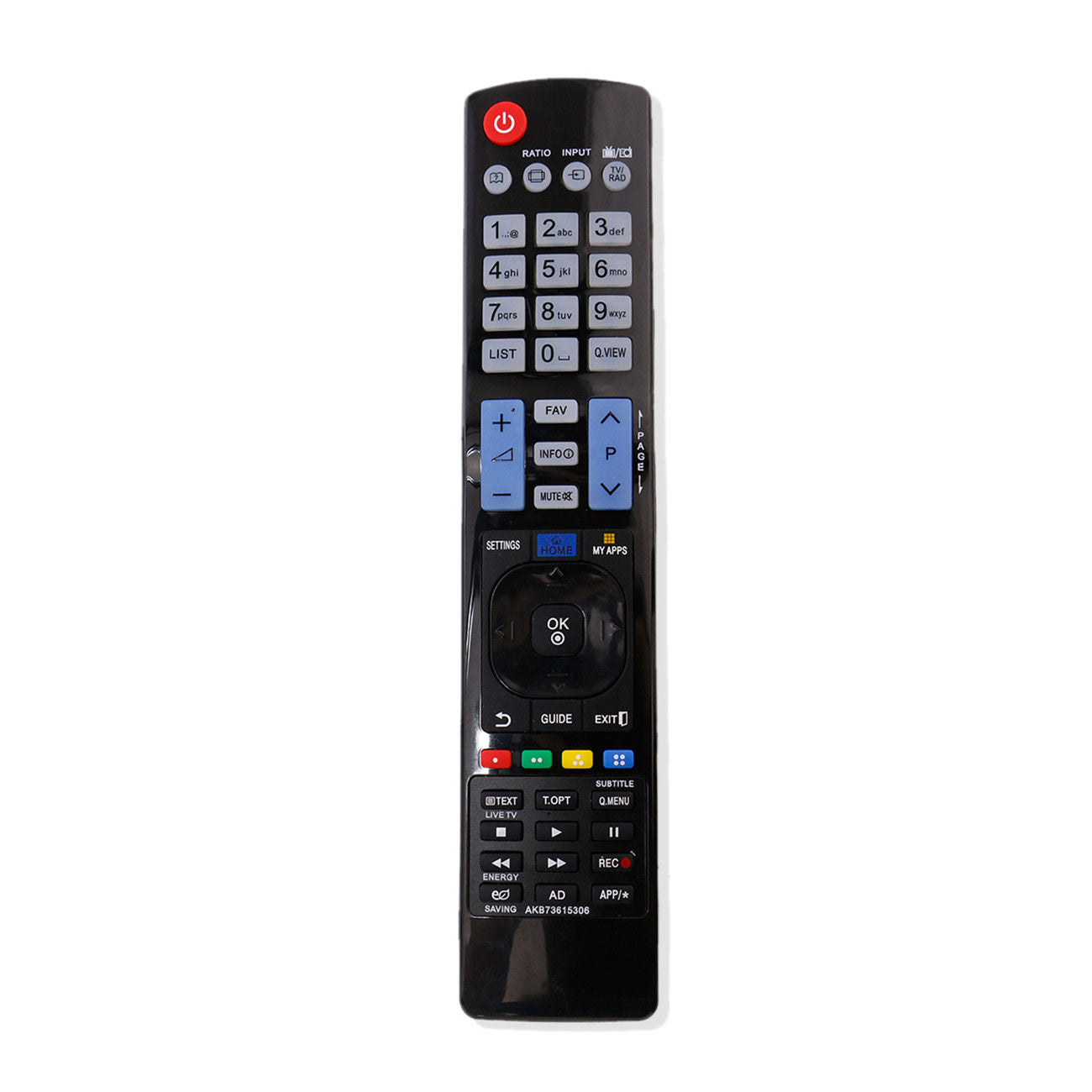 AKB73615306 Replacement Remote Control for LG 19LE5300 22LE5300 26LE5300