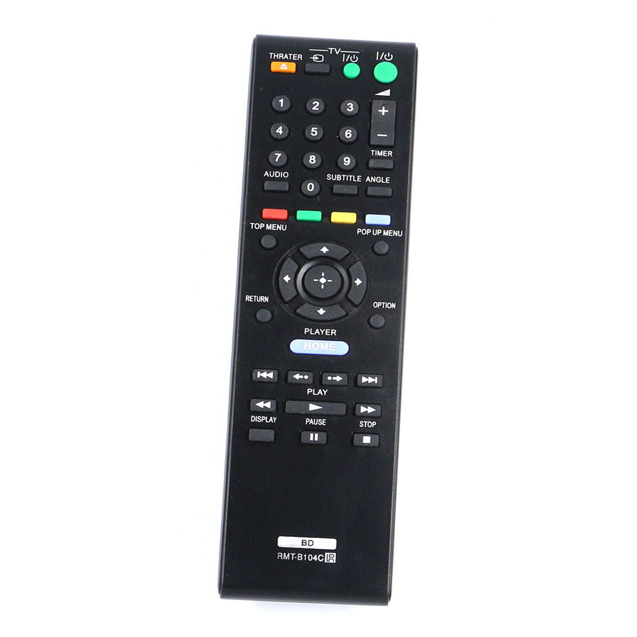 RMT-B104C Remote Control Replacement for Sony Blu-Ray DVD Player BDP-S360