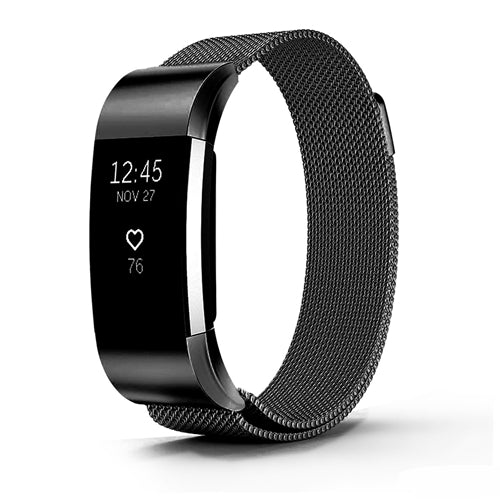 For Fitbit Charge 2 Band Metal Stainless Steel Milanese Loop Wristband Strap