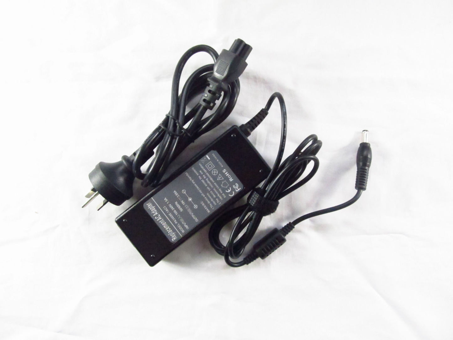 Laptop AC Adapter Power Cord Supply Charger 19V 3.95A PA3468E-1AC3 Replacement For Toshiba