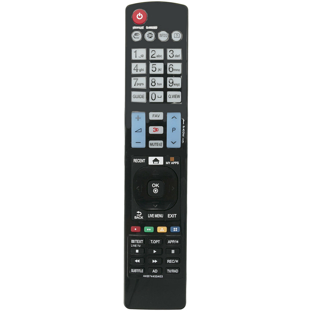 AKB74455403 Remote Replacement for LG Smart 3D TV 42LM670S 42LV5500 55LM6700 47LM6700