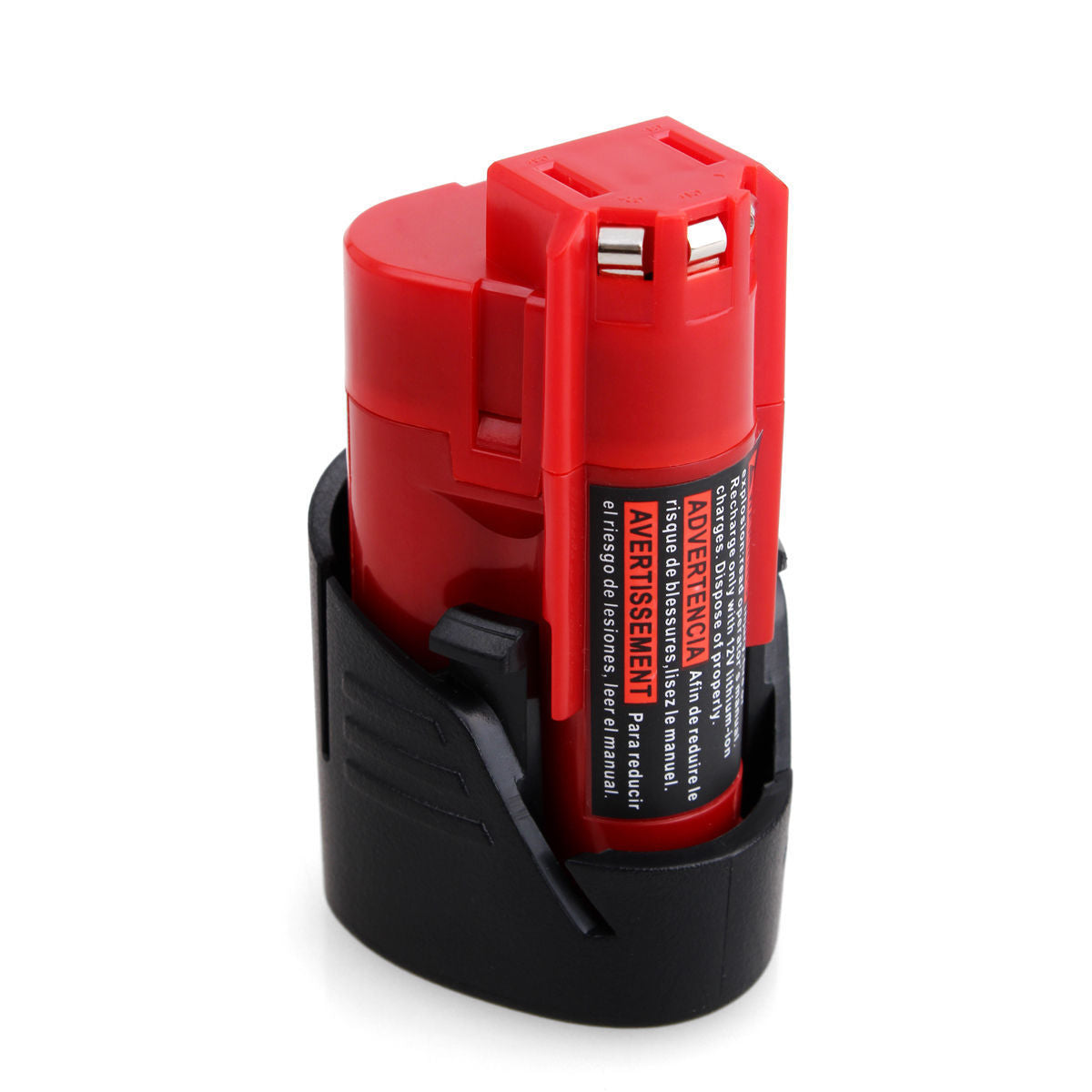 2.0AH 12V Li-ion Battery Replacement For Milwaukee M12 M12B2 C12B 48-11-2401 48-11-2411