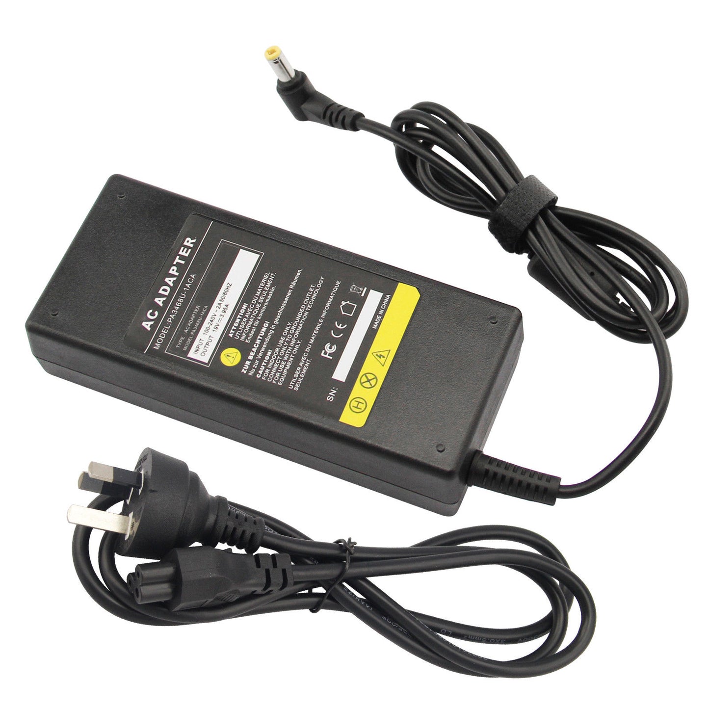 Laptop Charger AC Adapter Power Replacement for Toshiba Satellite L650 A660 C650 A500