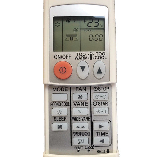 MSZ-GA25VA MSZ-GA35VA MSZ-GA71V Air Conditioner Remote Replacement for Mitsubishi