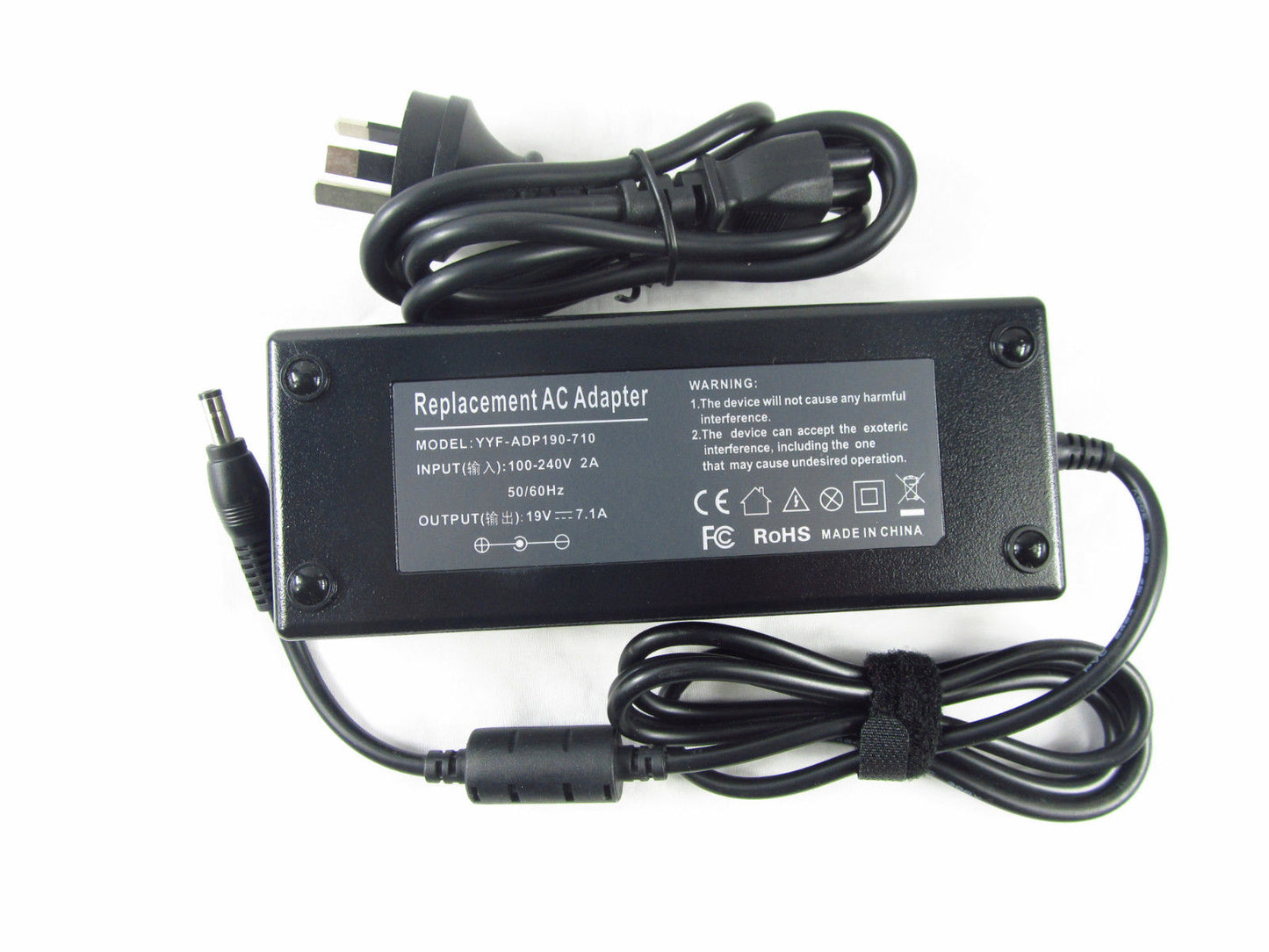 19V 7.1A 135W Replacement for Acer Aspire V15 Nitro VN7-591G Power AC Adapter Charger & Cable