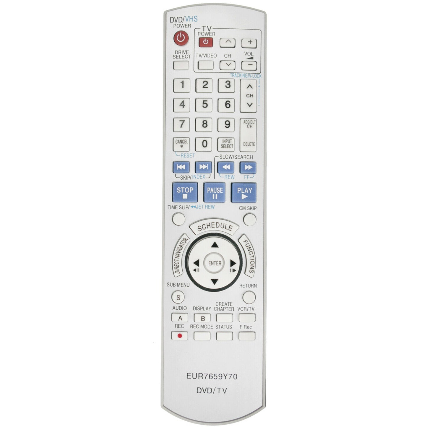EUR7659Y70 Remote Replacement for Panasonic DMR-ES45 DMR-ES46