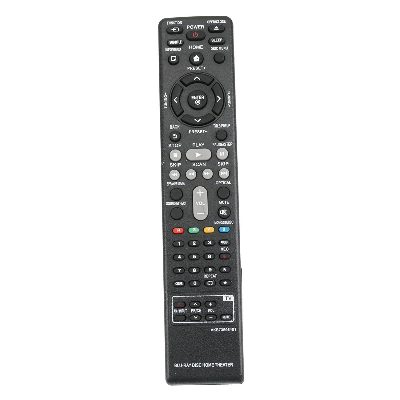 AKB73596101 Remote Replacement for LG Smart Blu-ray Home Theater System BH6720S