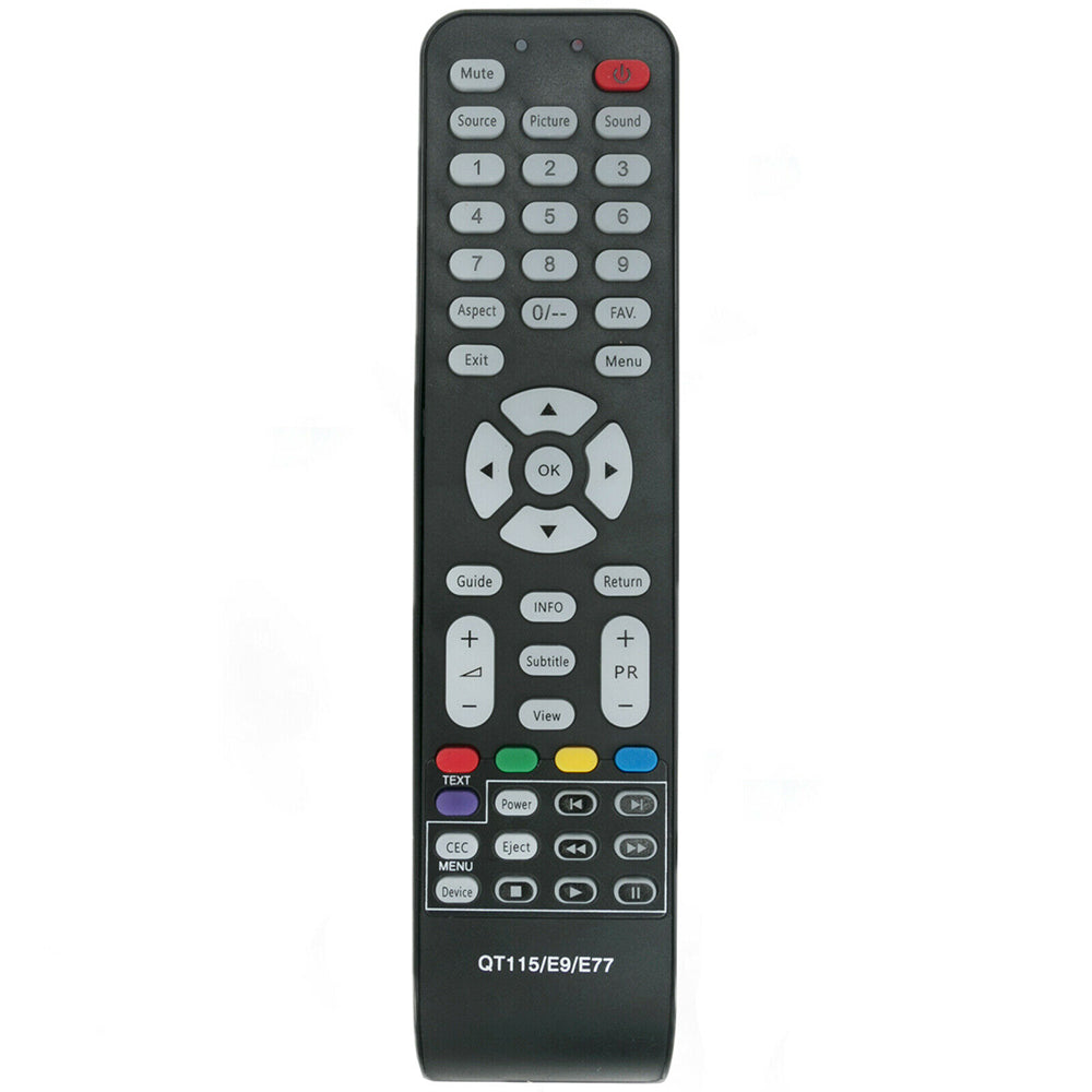 QT115 QTE9 QTE77 Remote Control Replacement for SONIQ TV QSL423XT
