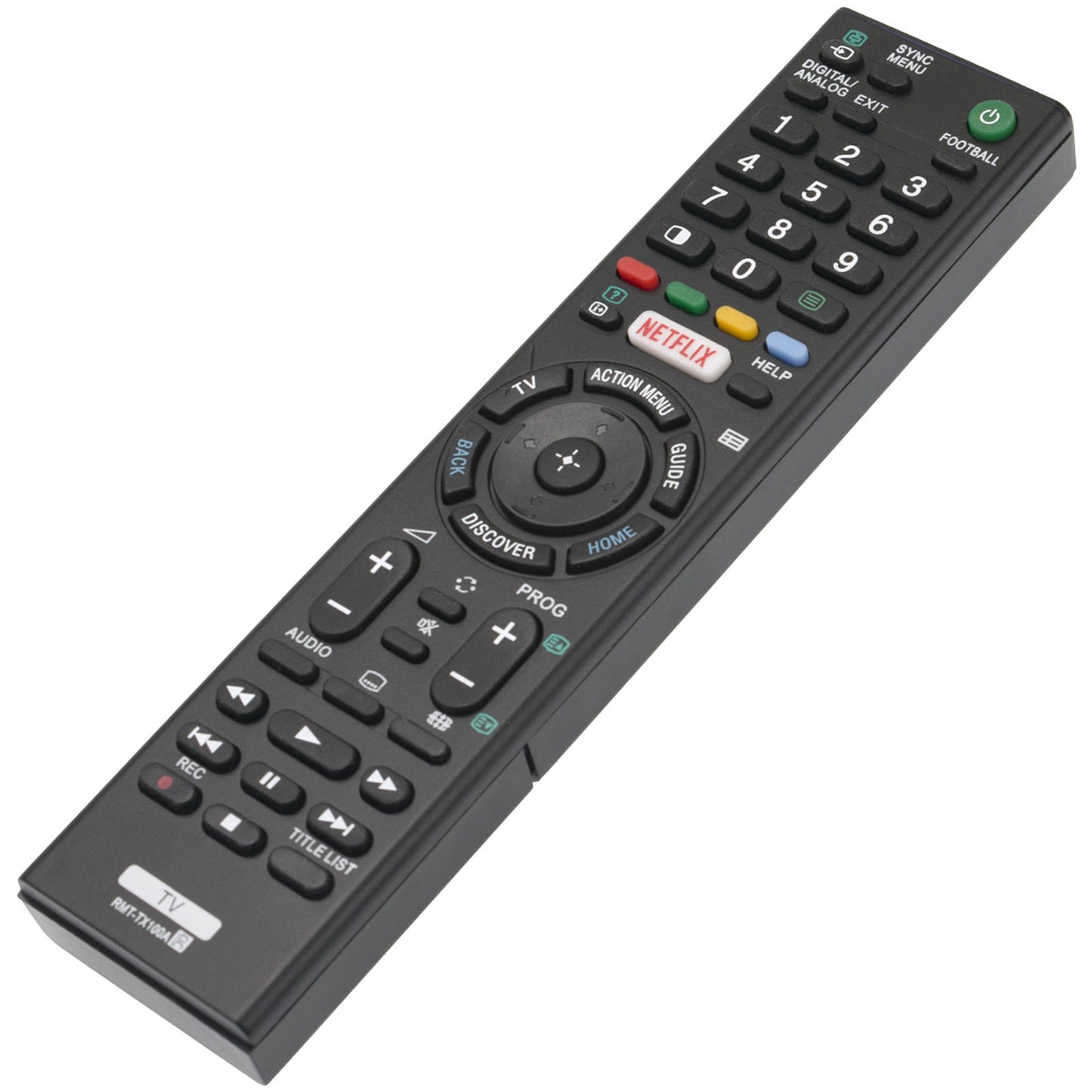 RMT-TX100A Remote Replacement for Sony KD-55X9000C KD-65X9000C Netflix TV