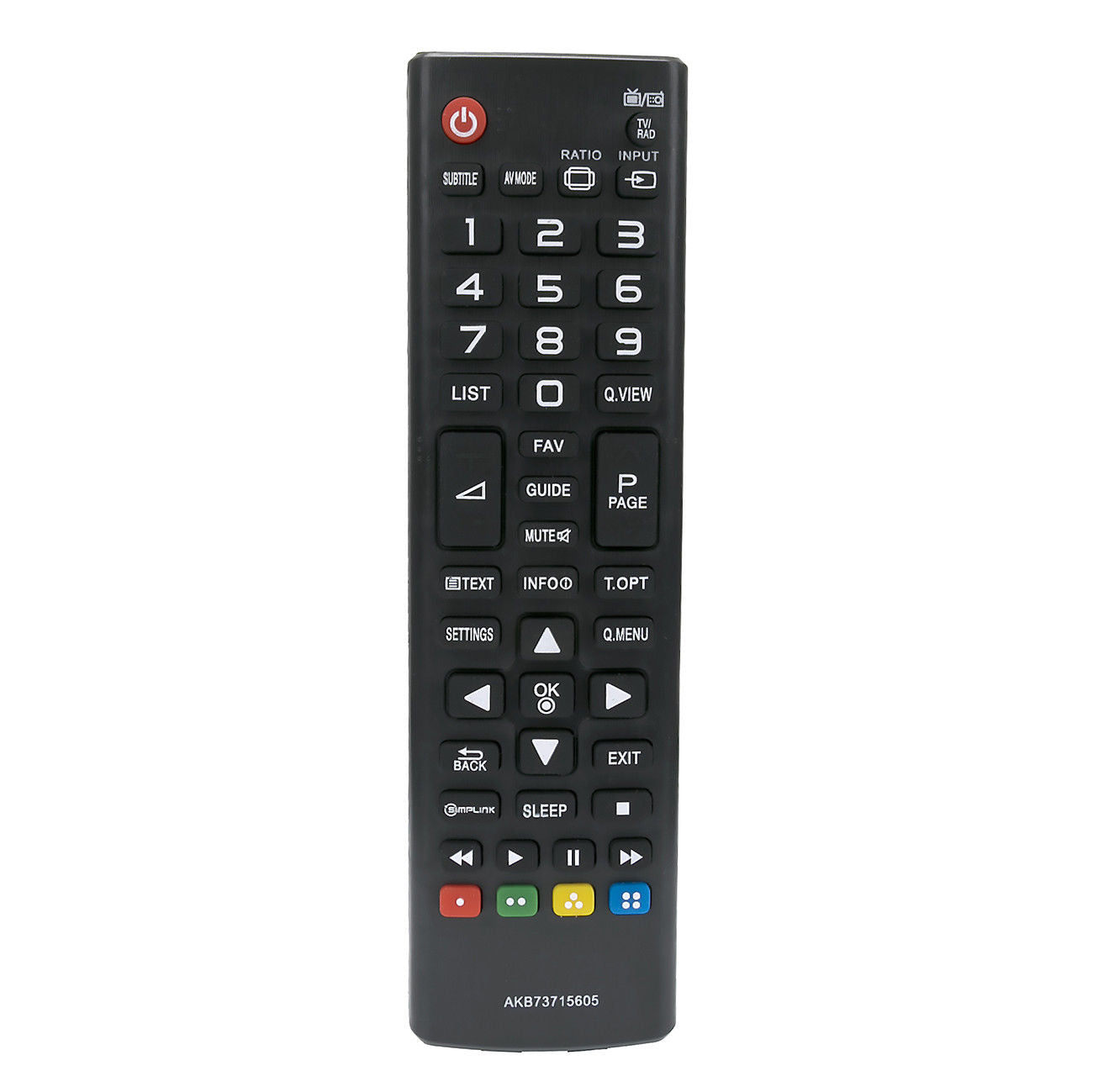 Replacement Remote Control AKB73715605 Fit For LG TV 32LY330C-ZA 55LY330C-ZA