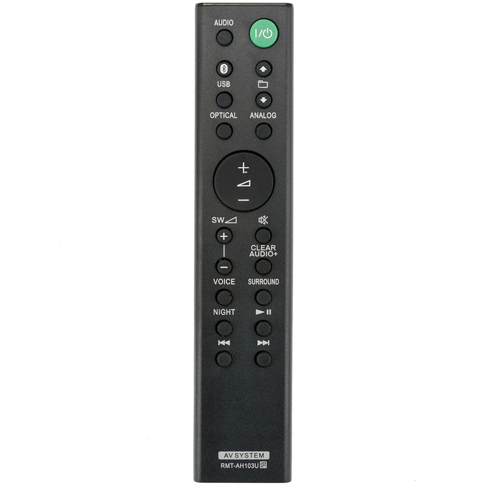 RMTAH103U RMT-AH103U Remote Replacement for Sony AV System HT-CT80 HTCT80