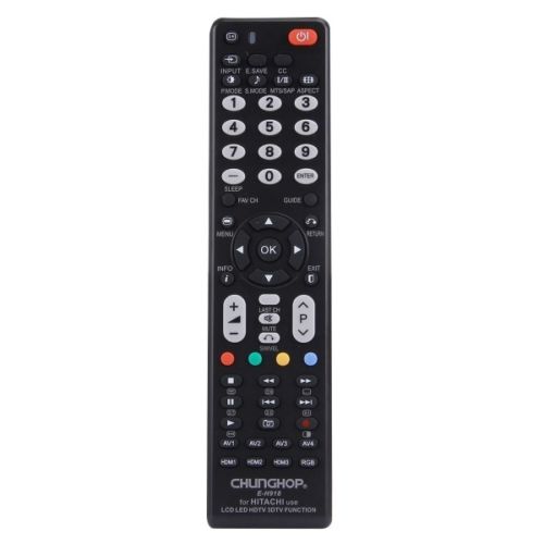 Universal TV Remote Control For Hitachi LCD LED 3D HD Smart TV Replacement