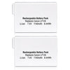 2X LP-E8 Replacement Li-ion Battery Replacement for Canon EOS 550D 600D 650D 700D