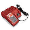 Battery Charger Replacement for Milwaukee M18 Li-ion Battery 48-59-1812 48-11-1840 14.4V-18V