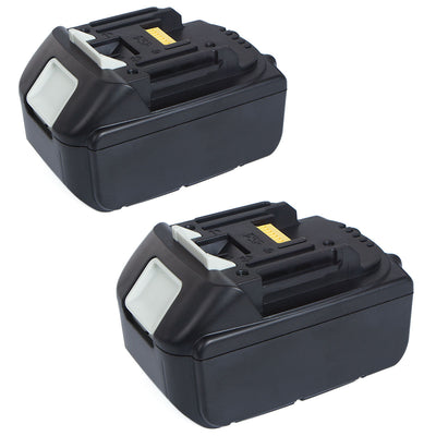 2X  18V 5.0Ah Lithium Ion Replacement Battery LXT For Makita BL1830 BL1815 Pack 18 Volt