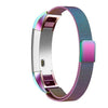Stainless Steel Replacement Spare Band Strap for Fitbit Alta Alta HR Rainbow