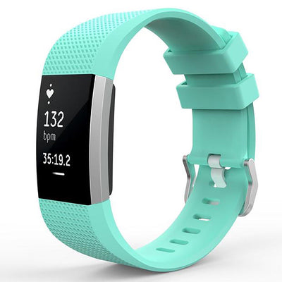 Replacement Silicone Watch Wrist Sports Band Strap For Fitbit Charge 2 Wristband