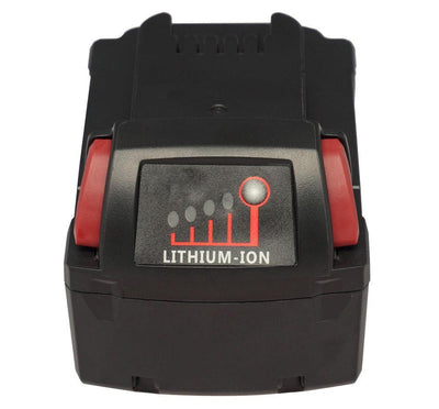 2x 18V 5.0Ah Red Lithium Ion XC 5.0 Battery Replacement For Milwaukee M18 M18B4 48-11-1828