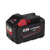 9.0Ah 18V Red Lithium Ion XC 9.0 Battery Replacement For Milwaukee M18 M18B4 48-11-1828