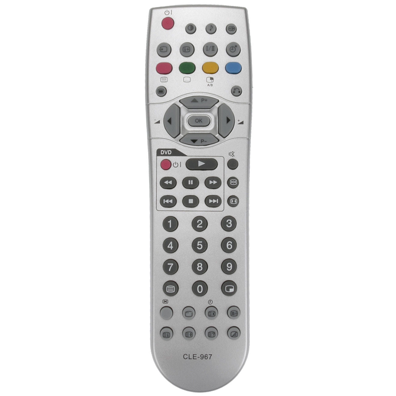 CLE-967 Replacement Remote Control for Hitachi LCD TV 55PMA550 42PD5000 32PD5000